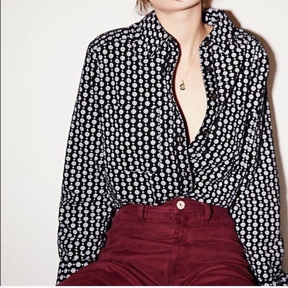 Free People Tops - Free People Cut to the Chase Corduroy Shirt